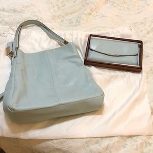 Coach purse and wallet.
